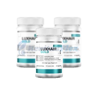 LuxHair Gold Kapsułki na porost włosów